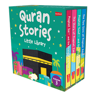 Quran Stories - Little Library - Vol.3 (4 Board Books Set)