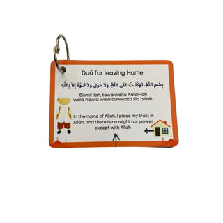 Daily Dua Cards, Islamic Flash Cards for Muslim Children