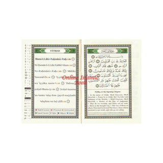 Tajweed Quran with English Translation and Transliteration Small- (Pocket size)