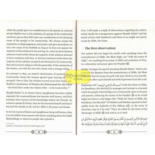 A Defense Of Eminent Scholar Shaykh Rabee' al-Madkhali