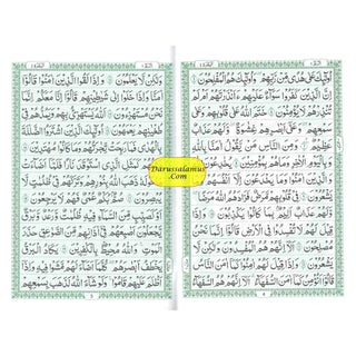 Al Quran Al Kareem,30 Separate Parts,13 Line Siparah Set (Urdu/Persian/South African) Script (Ref 109/13)