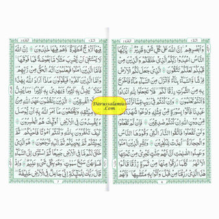 Al Quran Al Kareem,30 Separate Parts,13 Line Siparah Set (Urdu/Persian/South African) Script (Ref 109/13)