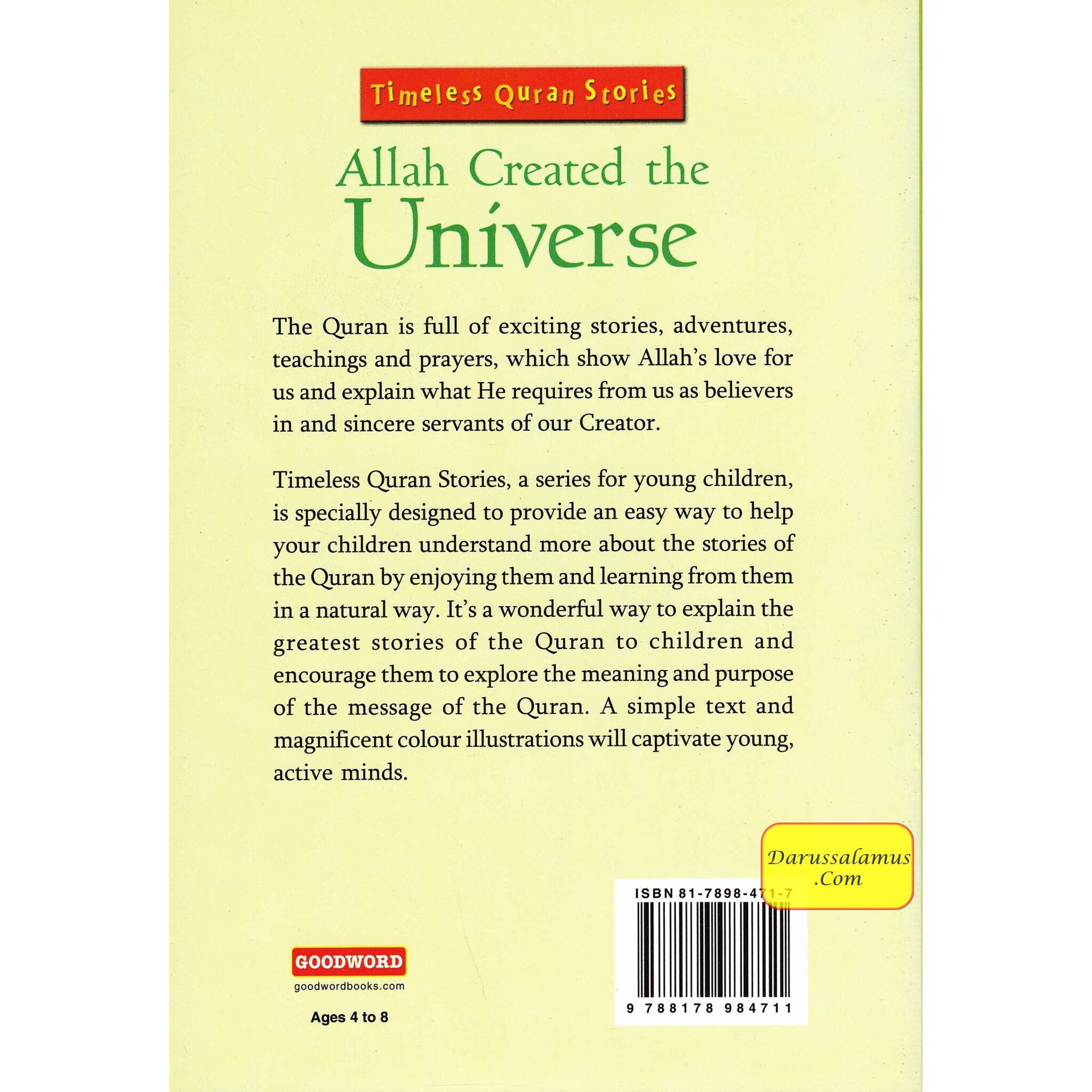 Allah Is Create Allah Created the Universe Timeless Quran Saniyasnain Khan – DARUSSALAM US