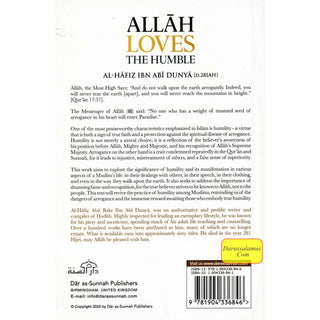 Allah Loves The Humble Al Hafiz Ibn Abi Dunya