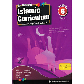 An Nasihah Islamic Curriculum Workbook 6 For Girls