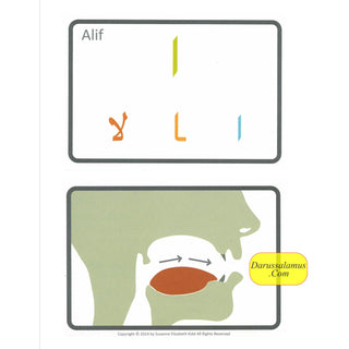 Arabic Alphabet Flash Cards By Suzanne Elizabeth Kidd