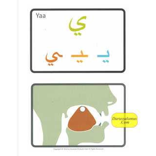 Arabic Alphabet Flash Cards By Suzanne Elizabeth Kidd