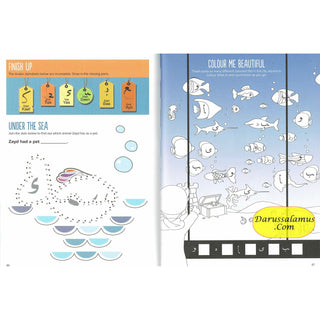 Arabic Letters Activity Book By Zaheer Khatri