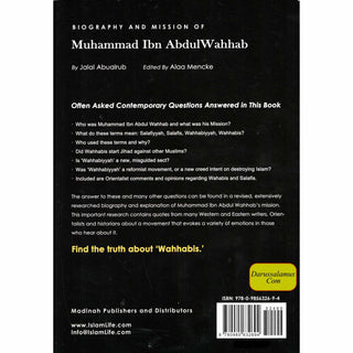 Biography and Mission of Muhammad Ibn Abdul Wahhab By Jalal  Abualrub