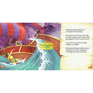 Captain Alif And The Stormy Sea By Ali Gator