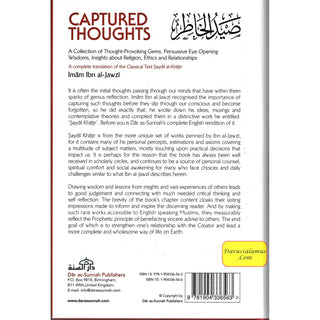 Captured Thoughts - A Collection of Thought-Provoking Gems, P ersuasive Eye Opening Wisdoms, Insights about Religion