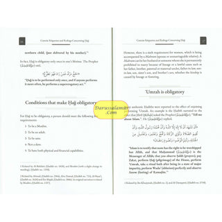 Concise Etiquettes & Rulings concerning Hajj BY Shaykh Abdul Aziz ibn Abdullah Al-Rajihi