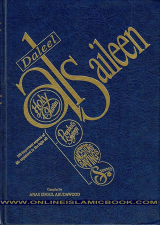 Daleel Al Saileen Compiled By Anas Ismail Abudawood