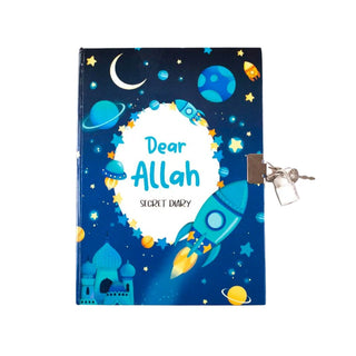 Dear Allah Secret Diary - Blue - Pink