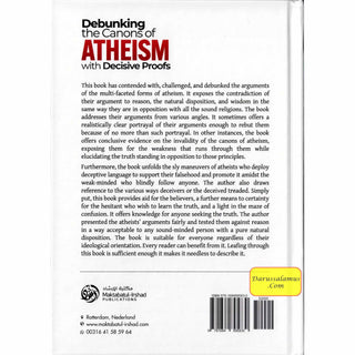 Debunking the canons of Atheism with Decisive proofs by,9781684895830