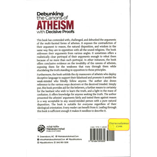 Debunking the canons of Atheism with Decisive proofs by Sheikh Abdul-Rahman ibn Nasir al-Sa'di