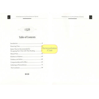Detail Chapters Concerning Islamic Cultivation and Nurturing ,9798898606831