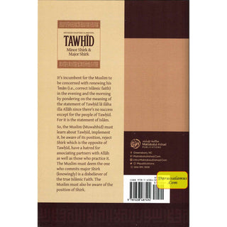 Detailed Chapters Clarifying Tawhid, Minor Shirk & Major Shirk By Shaykh ʿAbdul ʿAzīz bin ʿAbdullāh bin ʿAbdur Raḥmān ar-Rājiḥī