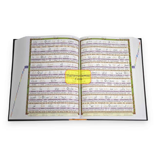 Easy Quran 3 Uthmani Script with Tajweed Rules Word-by-Word English Translation