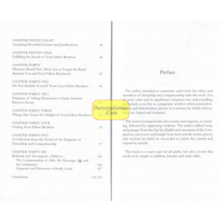 Etiquette and Morals of Companionship