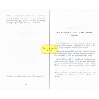 Etiquette and Morals of Companionship