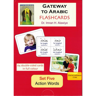 Gateway To Arabic Flash card Set Five (Action Flashcards) By Dr. Imran Hamza  Alawiye