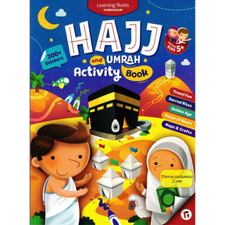Hajj & Umrah Activity Book (Little Kids) Age 5 +