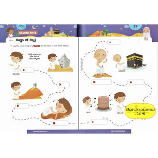 Hajj & Umrah Activity Book (Little Kids) Age 5 +