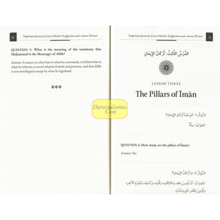 Important Lessons for Every Muslim in Question and Answer Format, 9798898602840