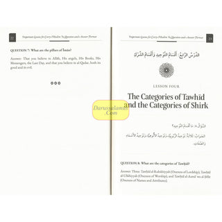 Important Lessons for Every Muslim in Question and Answer Format, 9798898602840