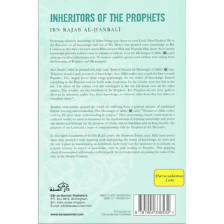 Inheritors Of Prophets By Ibn Rajab Al-Hanbali