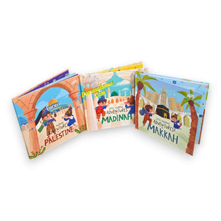 Kids 3 Part Book Set - Adventures in Makkah, Madinah &amp; Palestine
ISBN: 9781068781810