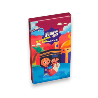 Kids Umrah Guide Cards - Waterproof Step-by-Step Duas Set
