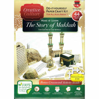 Make & Learn The Story Of Makkah DIY Paper Craft kits