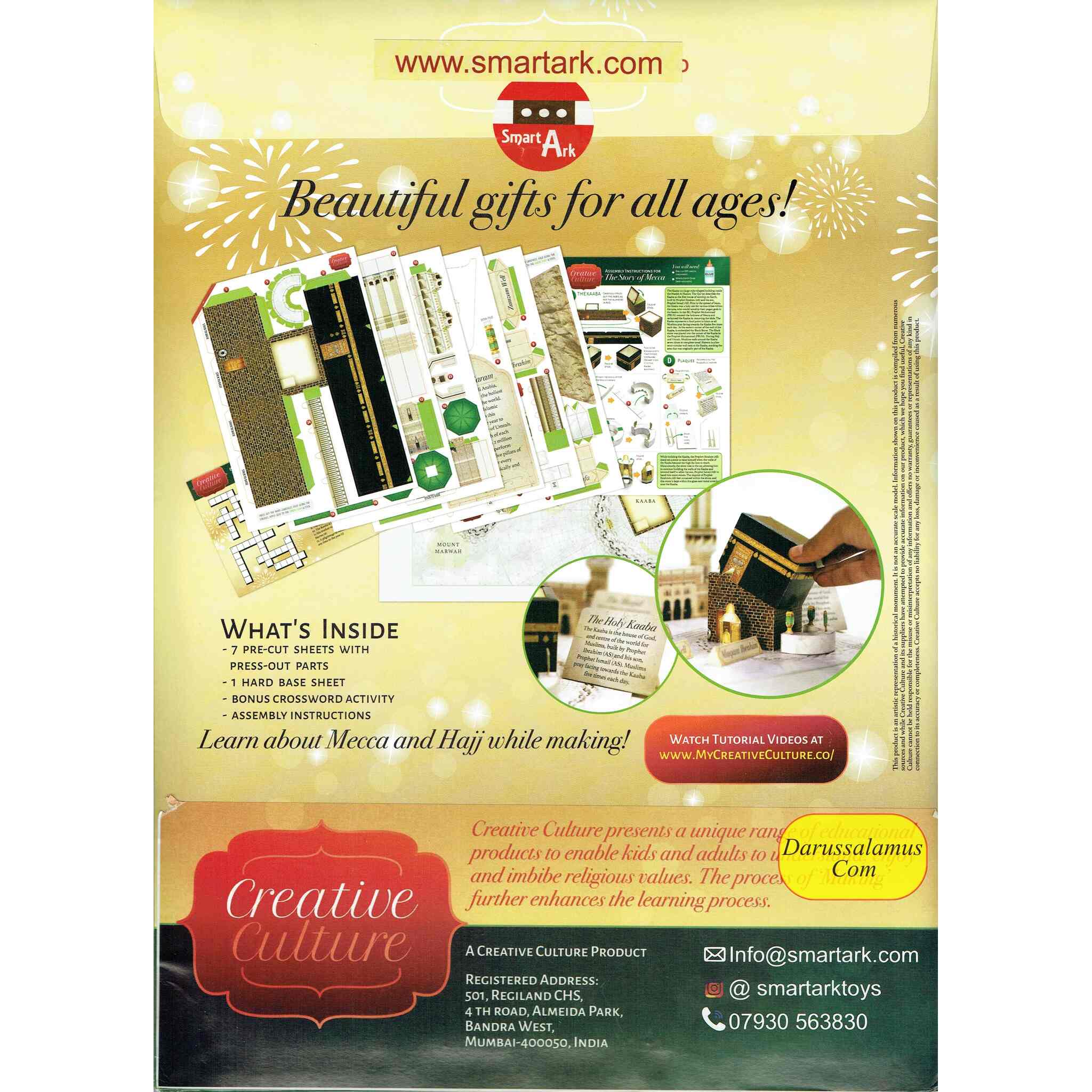 Make & Learn The Story Of Makkah DIY Paper Craft kits – DARUSSALAM US