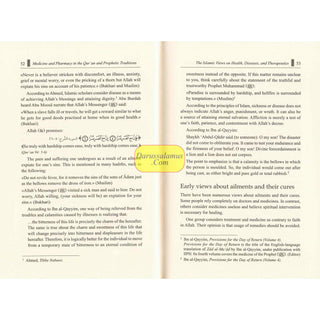 Medicine and Pharmacy in the Quran and Prophetic Traditions