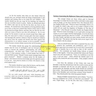 Methodology Of The Seekers Of The Hereafter by Muhammad S-Adly