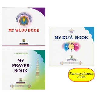 My Dua book,My Prayer Book, My Wudu Book By Darussalam Research Division