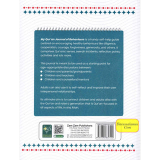 My Quran journal of Behaviors by Hafsa Ahsan