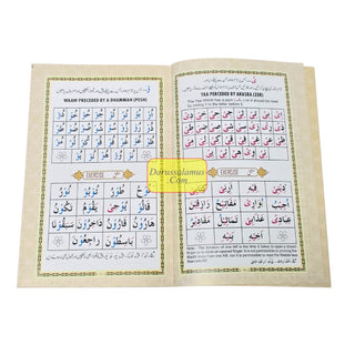 Noorani Qaida Color Coded Urdu-English-Arabic