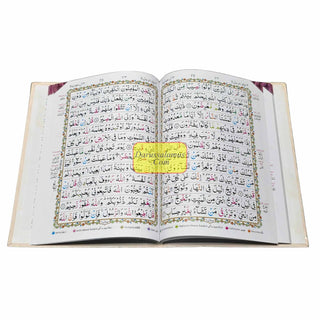 Panj Para Set Colour Coded Tajweed (13 Line) Large Size Ref 178
