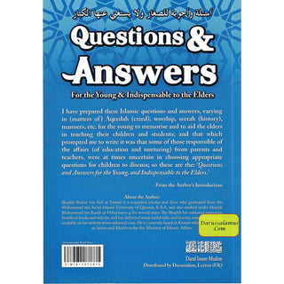 Questions & Answers For the Young & Indispensable to the Elders By Salim Al-Tawil