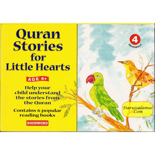 Quran Stories for Little Hearts Gift Box Age 4 (6 Books) By Saniyasnain Khan