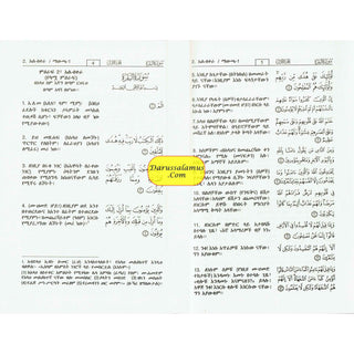 The Noble Quran in Amharic Ethiopia language