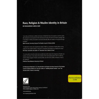 Race Religion and Muslim Identity In Britain By Muhammad Abdul Bari