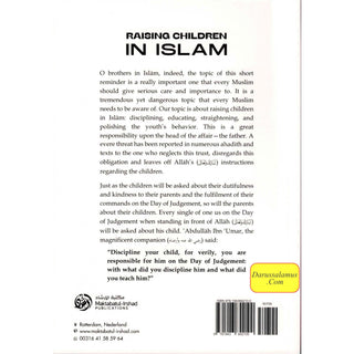 Raising Children in Islam By Shaykh Abdur Razzaaq bin Abdul Muhsin al Badr, 9781943842100