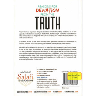 Reasons for Deviation from the Truth By Shaikh Rabi' bin Hadi al-Madkhali