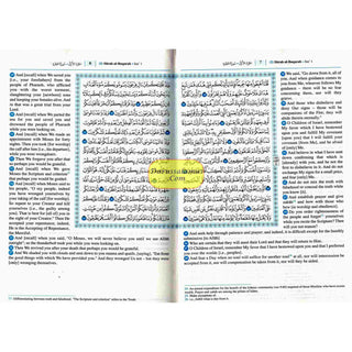 Saheeh International Quran( Arabic Text with English Meanings) Medium Hard cover