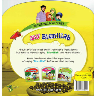 Say Bismillah (Taqwa Building Series) By Ali Gator