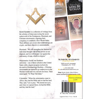 Secret Society (Freemasons, illuminati and Missionaries) By Rasheed Barbee